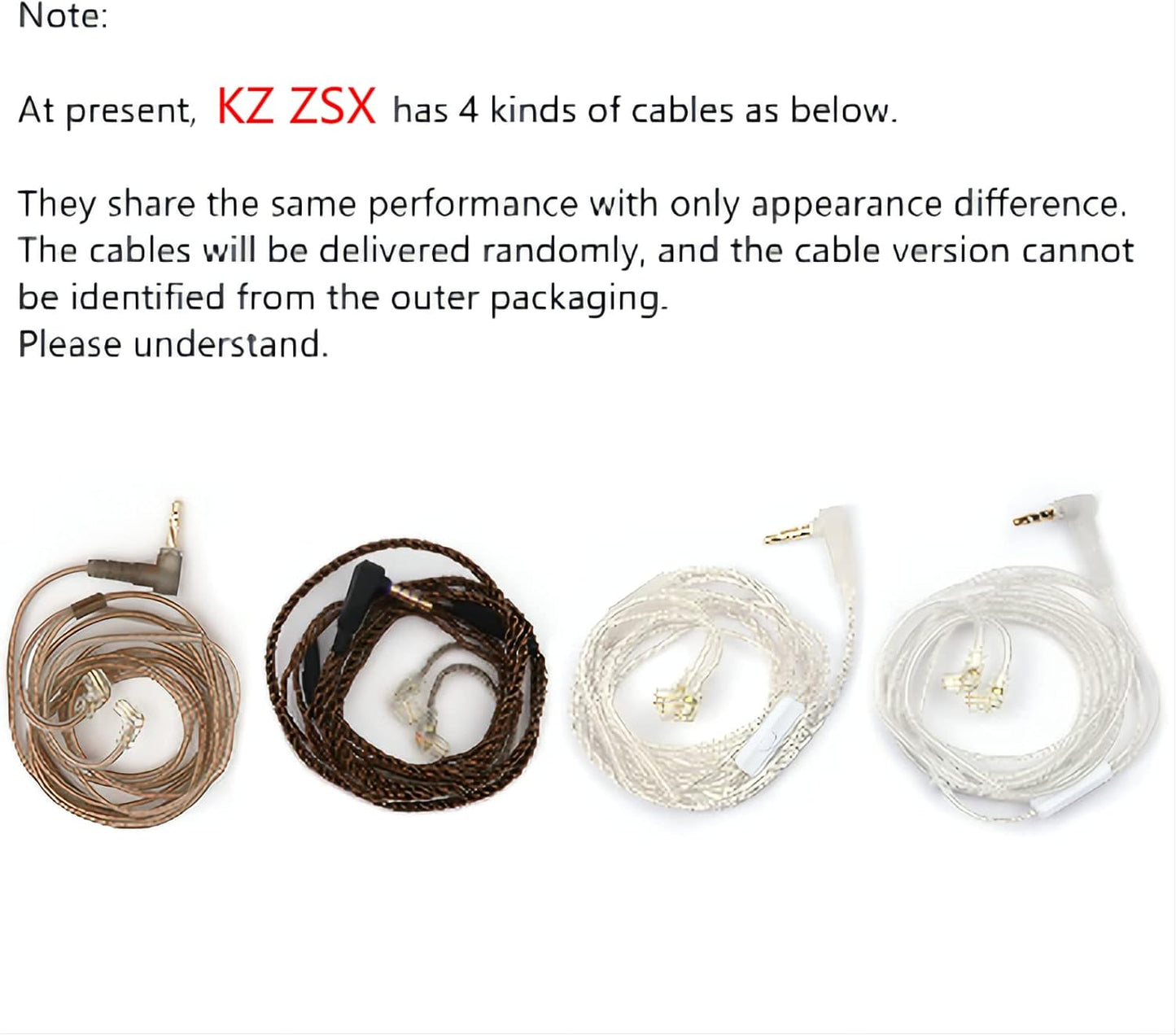 KZ ZSX 5BA+1DD 6 Driver Hybrid In-Ear Hifi Earphones with Zinc Alloy Faceplate, Recessed 2 Pin Detachable Cable for Audiophile Musician (Without Mic, Black)